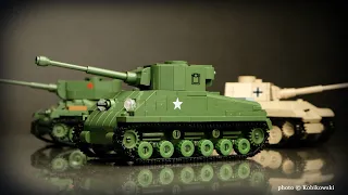 COBI Sherman M4A3E8 1:48 (2705) - recenzja