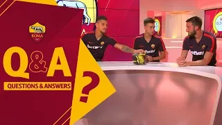 Q&A: Lo. Pellegrini, El Shaarawy and Cristante interview each other!