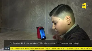 DJ Fatehin kiçik pərəstişkarı “Milyonların şousu”nu özü aparmaq istəyir...