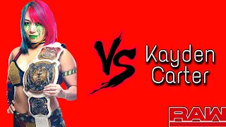Raw: Asuka vs Kayden Carter