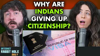 Why Are Indians Giving Up Citizenship in Record Numbers? | CANADIANS REACT!