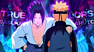 Naruto & Sasuke | True Colors [AMV/Edit] Xenoz x Retuurn Remake!