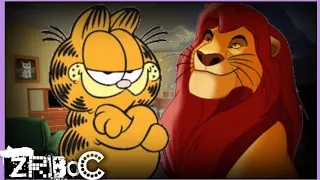 Garfield Vs Mufasa - Rap Battle(Ft. Michael B and Toastie)