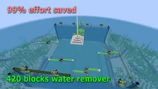 Comprehensive strategy to drain an Ocean Monument | Minecraft 1.19+