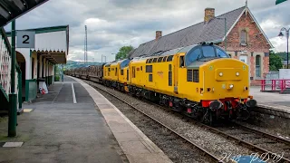 Log Train, Aberystwyth to Chirk.(4K)