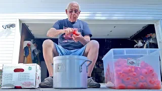 Traditional Homemade Tomato Sauce made by Pasquale Sciarappa