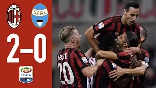 One goal per each half at San Siro: AC Milan-Spal 2-0