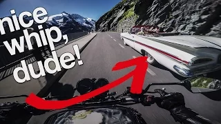 WEEKEND TRAFFIC MADNESS on Großglockner Hochalpenstrasse [RAW Onboard]