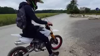 Pit Bike 125 / Dirt Bike 125cc exhaust sound