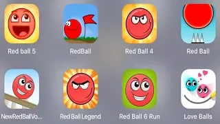 Red Ball 5,Red Ball,Red Ball 4,Red Ball Classic,Red Ball New,Red Ball Legend,Red Ball 6 Run