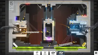 Bridge Constructor Portal   Portal Proficiency DLC   level 15 low budget solution