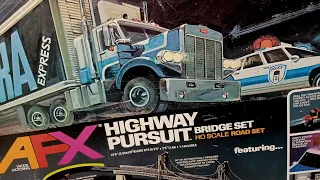 AFX Highway Pursuit Bridge Set - Carlos Black Productions - HO Slot Cars