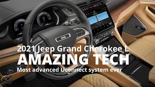 2021 Jeep Grand Cherokee L UCONNECT 5 technology