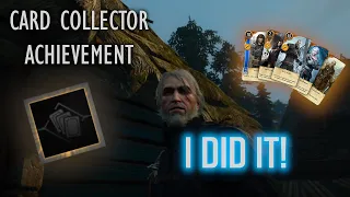 I COLLECTED ALL GWENT CARDS! (The Witcher 3: Wild Hunt)