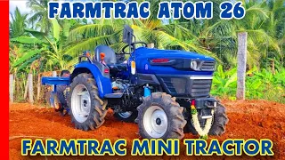 FARMTRAC ATOM 26 Mini Tractor|Price|Features|Specification Farmtrac Mini Tractor