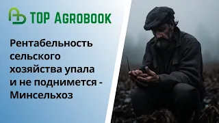 Рентабельность сельского хозяйства упала и не поднимется - Минсельхоз | TOP Agrobook: агроновости