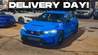 Taking Delivery of My 2023 FL5 Civic Type R!