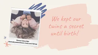 We kept our twins a secret until birth! Watch our families and friends react! 😍❤️