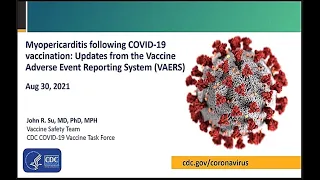 Aug 30, 2021 ACIP Meeting - Safety update for COVID-19 vaccines