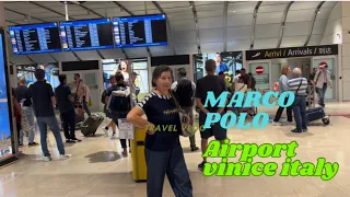 Marco polo airport venice | venice airport, venice italy , Travel vlog