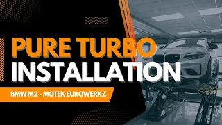 BMW M2 Pure Turbo Installation @ Motek Eurowerkz