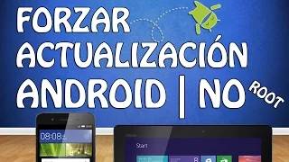 Actualizar Versión Android en Tablet|Teléfono (Sin ROOT y sin Programas) 2022