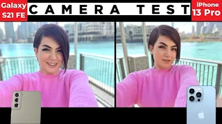 Samsung Galaxy S21 FE Vs iPhone 13 Pro Camera Comparison!