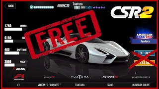 How To Get Real Money Cars For FREE In CSR2