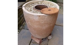 How to make a DIY Tandoor oven with Flower Pots