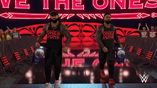 WWE 2K23 The New Day vs The Usos Smackdown Tag Team Championship Wm Backlash 1 4K