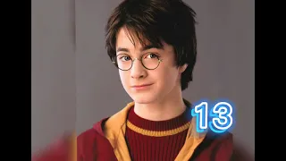 Daniel Radcliffe age in Harry Potter❤❤