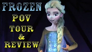 Disney World Epcot Frozen Ever After COMPLETE Line / Ride POV, Tour, Review & Anna & Elsa!!!