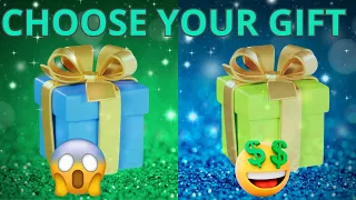 Choose Your Gift !🎁🎁Are You a Lucky person or Not? CHOOSE BLUE OR GREEN ?💚💙