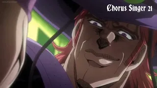 JBA Polnareff & Kakyoin vs J. Giel & Hol Horse AMV