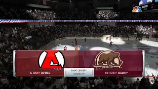 Game 9/76 - Albany Devils VS Hershey Bears! (NHL 17)