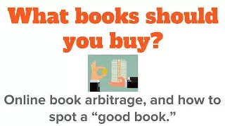 What is a "good book" to buy on Amazon for online book arbitrage?
