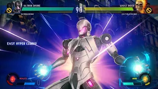 #1059 Marvel vs Capcom Infinite (STEAM) Unplayable Characters (1/3): Ultron Drone gameplay.