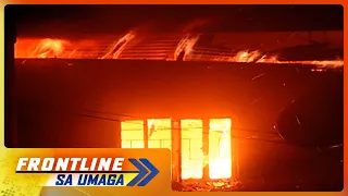 Mga bahay sa Brgy. Balonbato at Brgy. Unang Sigaw, nasunog; isa patay | Frontline Sa Umaga