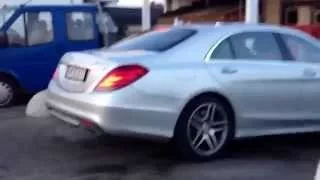 Mercedes S63 AMG: Revs! And acceleration