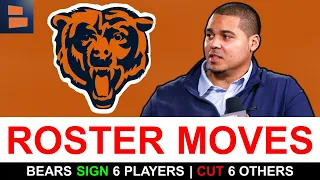 Chicago Bears Sign 6 Players, Cut 6 Others After Rookie Minicamp + Justin Fields & Velus Jones HYPE