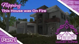 House Flipper Luxury DLC | Ep. 77 Part 1 | Flipping the This House Was on Fire