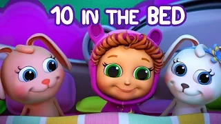 Ten in the Bed (Learn Numbers) | Educational Nursery Rhyme with Baby Joy Joy