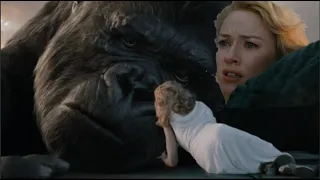 الغوريلا تفقد حياتها بسبب حبها للجميلة | ملخص فيلم king kong