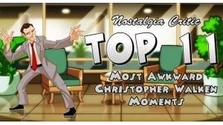 Nostalgia Critic #108 - Top 11 Most Awkward Christopher Walken Moments (rus sub)