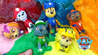 Night Ninja Trapped the Paw Patrol in Slime! Can You Save Them?