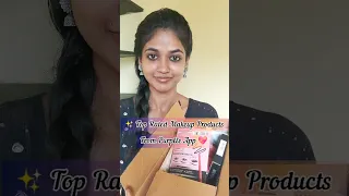 #shorts Top Rated Makeup Products Haul 😱✨ Under Rs.250 😻 #tamil #beauty