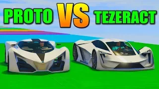 TEZERACT vs PROTO! TEST DE VELOCIDAD!! - GTA V ONLINE - GTA 5 ONLINE