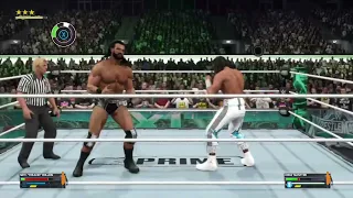 WWE 2K24 - Rollins vs. McIntyre — World Heavyweight Championship Match — WrestleMania XL