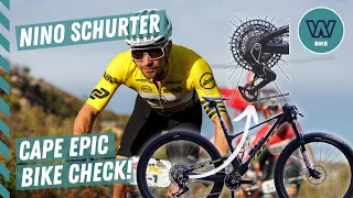 NINO SCHURTER BIKE CHECK + NEW SRAM AXS | CAPE EPIC