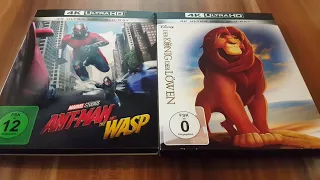 KÖNIG DER LÖWEN + ANT-MAN AND THE WASP 4K Ultra HD Blu-ray Unboxing [UHD]